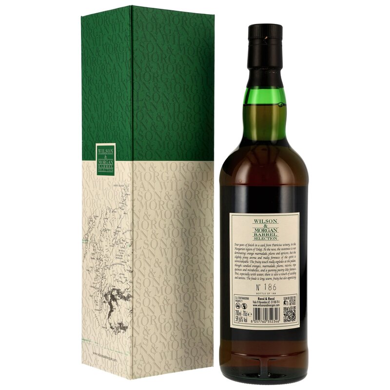 Ardmore 2009/2024 - 15 y.o. - Patricius Wine Cask Finish #709359 - Wilson & Morgan Ardmore 2009/2024 - 15 y.o. - Patricius Wine Cask Finish #709359 - Wilson & Morgan