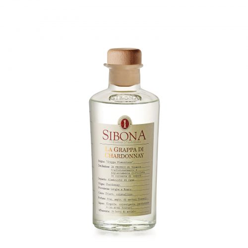 Sibona · Grappa di Chardonnay 40% vol Sibona · Grappa di Chardonnay 40% vol