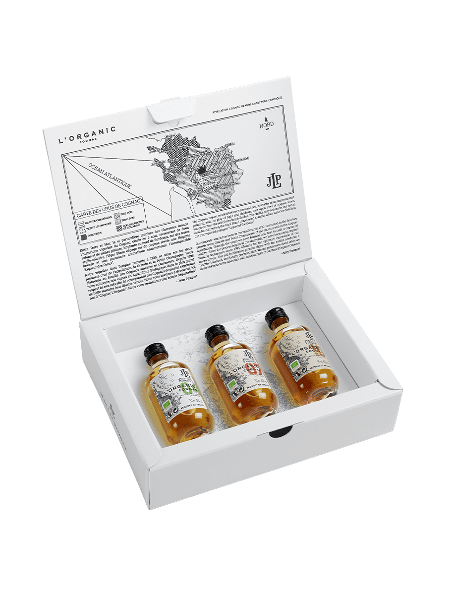 Jean-Luc Pasquet Cognac Mini Collection 3x 50ml Jean-Luc Pasquet Cognac Mini Collection 3x 50ml