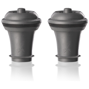 Vacu Vin Weinstopfen grau, 2 Stück