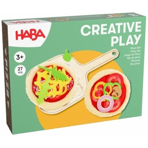 HABA Creative Play Pizza-Set mit Brettchen