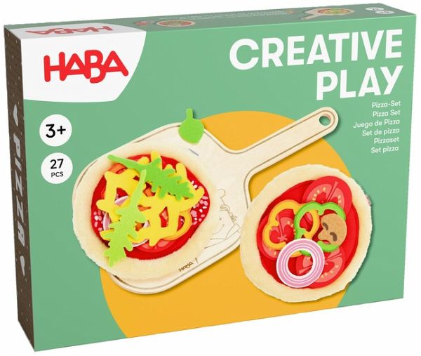 HABA Creative Play Pizza-Set mit Brettchen HABA Creative Play Pizza-Set mit Brettchen