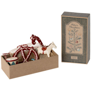 Maileg Metal ornament set - Peter's Christmas Maileg Metal ornament set - Peter's Christmas