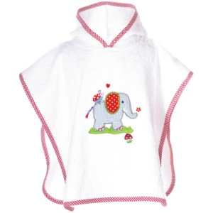 Badeponcho BabyGlück (Elefant), one size (ca. 55x46 cm) Badeponcho BabyGlück (Elefant), one size (ca. 55x46 cm)