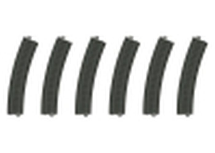 Märklin 023130 H0 Märklin my World - 6 gebogene Kunststoffgleise R1 Märklin 023130 H0 Märklin my World - 6 gebogene Kunststoffgleise R1