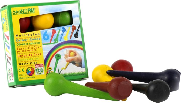 Ökonorm Wachsmalkreide Maltropfen Ökonorm Wachsmalkreide Maltropfen