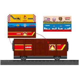 H0 Märklin my world - Offener Güterwagen