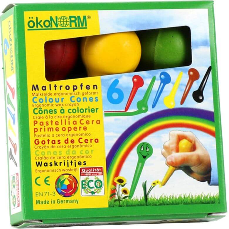 Ökonorm Wachsmalkreide Maltropfen Ökonorm Wachsmalkreide Maltropfen