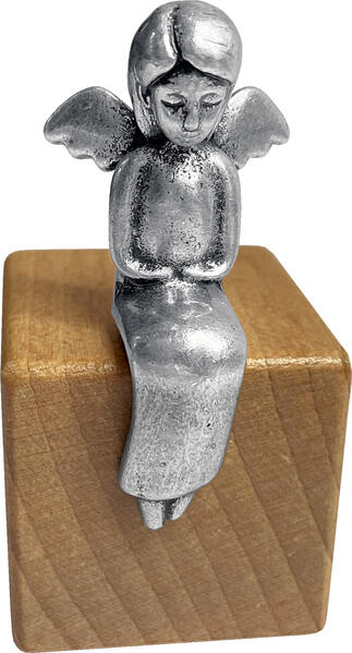 Engelfigur auf Holzwürfel – Dein Schutzengel ist bei dir Engelfigur auf Holzwürfel – Dein Schutzengel ist bei dir