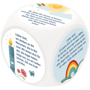 Gebetswürfel – Gib uns Frieden jeden Tag Gebetswürfel – Gib uns Frieden jeden Tag