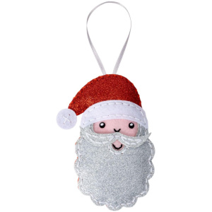 Filz-Nähsets: Weihnachts-Anhänger Santa/Rentier, sortiert (1 Stück) Filz-Nähsets: Weihnachts-Anhänger Santa/Rentier, sortiert (1 Stück)