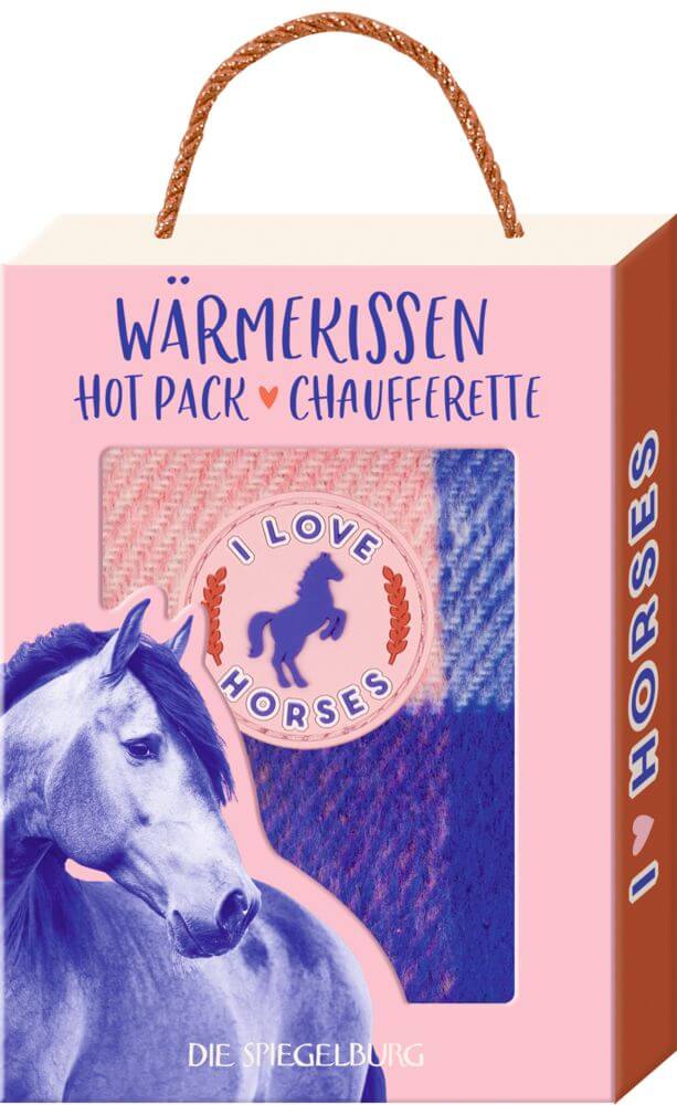 Wärmekissen College I LOVE HORSES, sortiert (1 Stück) Wärmekissen College I LOVE HORSES, sortiert (1 Stück)