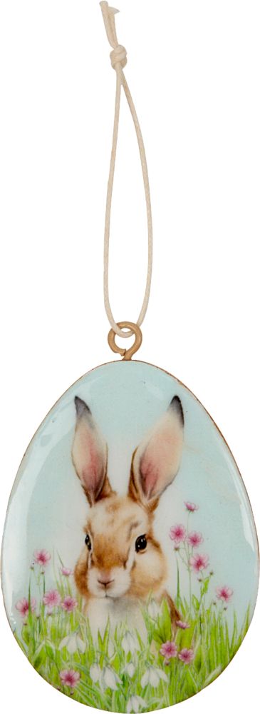 Holz-Anhänger mit Hasenmotiv - Ostergrüße, sortiert (1 Stück) Holz-Anhänger mit Hasenmotiv - Ostergrüße, sortiert (1 Stück)