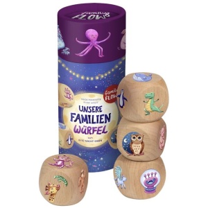 Mairhofer, Tanja: FamilyFlow. Unsere Familien-Würfel zum Gute-Nacht-Sagen Mairhofer, Tanja: FamilyFlow. Unsere Familien-Würfel zum Gute-Nacht-Sagen