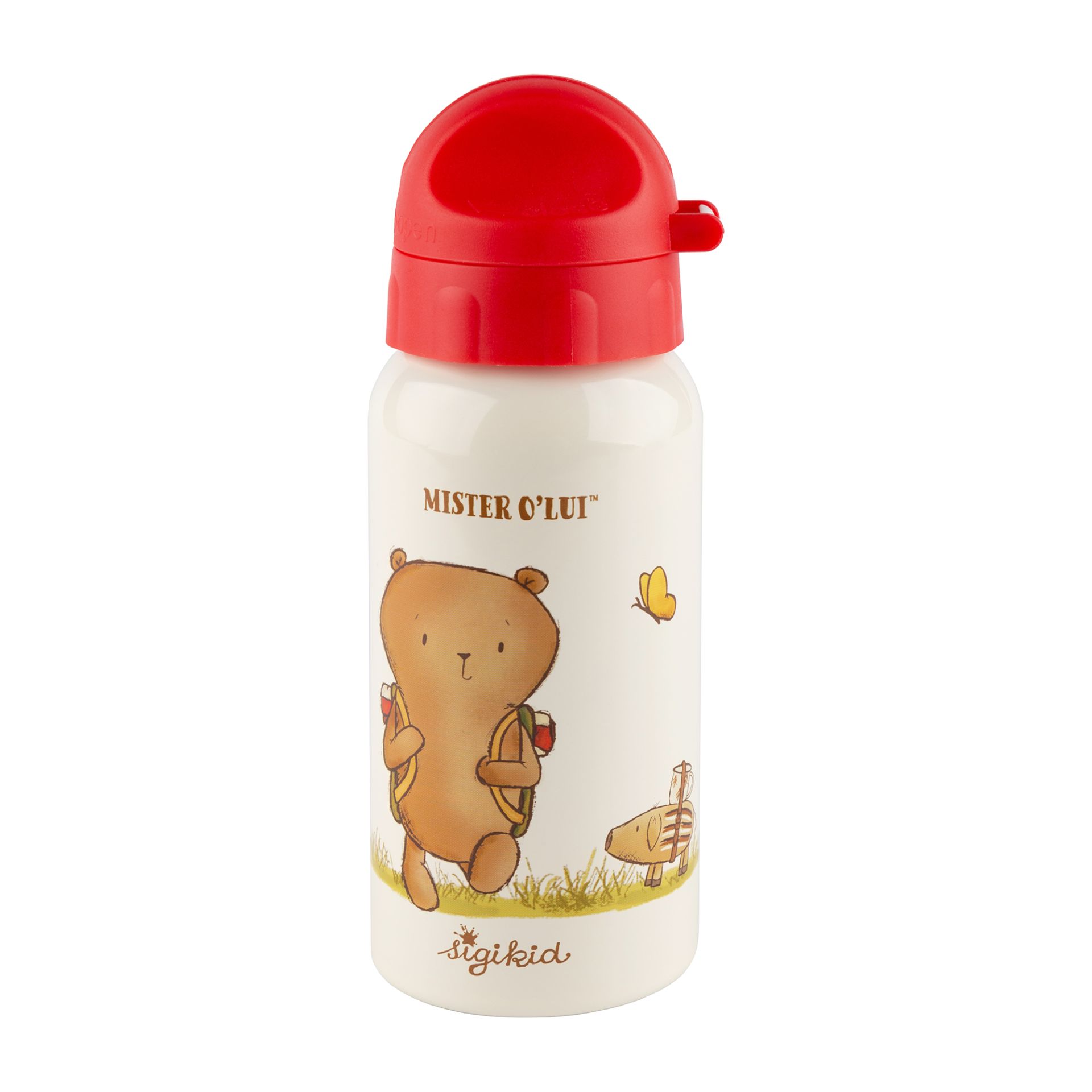 Sigikid Kinder Edelstahl Trinkflasche Mister O'Lui, 400ml Sigikid Kinder Edelstahl Trinkflasche Mister O'Lui, 400ml