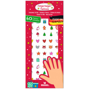 Fingernagel-Tattoos Weihnachtszauber Fingernagel-Tattoos Weihnachtszauber