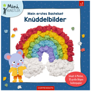 Mein erstes Bastelset: Knüddelbilder (Regenbogen) Mein erstes Bastelset: Knüddelbilder (Regenbogen)