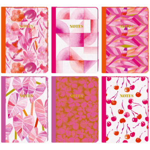 Notizhefte DIN A5 – All about pink Notizhefte DIN A5 – All about pink