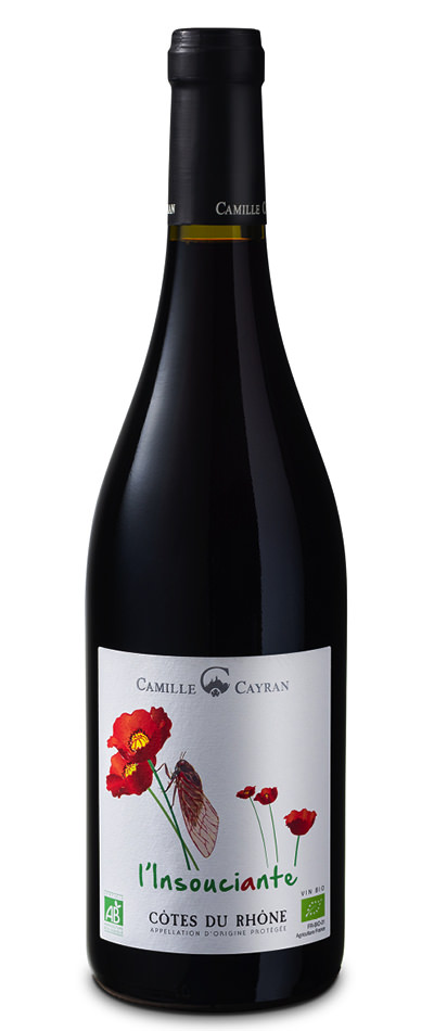 Cave de Cairanne - L'Insouciante AOP Côtes du Rhône rot Cave de Cairanne - L'Insouciante AOP Côtes du Rhône rot