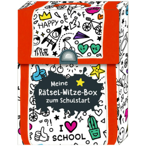 Kartenbox – Meine Rätsel-Witze-Box zum Schulstart Kartenbox – Meine Rätsel-Witze-Box zum Schulstart
