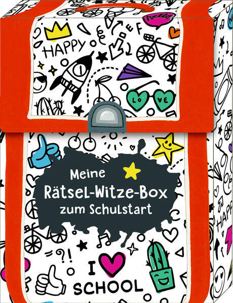 Kartenbox – Meine Rätsel-Witze-Box zum Schulstart Kartenbox – Meine Rätsel-Witze-Box zum Schulstart