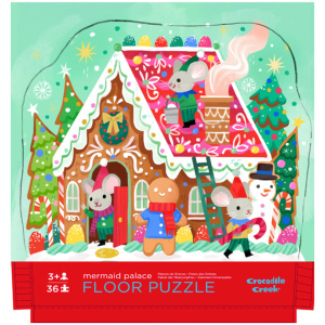 Crocodile Creek 36-pc Puzzle /Gingerbread House Crocodile Creek 36-pc Puzzle /Gingerbread House
