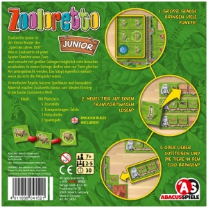 Abacusspiele Zooloretto Junior Abacusspiele Zooloretto Junior