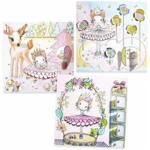 Djeco Ausmalbilder: Kleine Türen Djeco Ausmalbilder: Kleine Türen