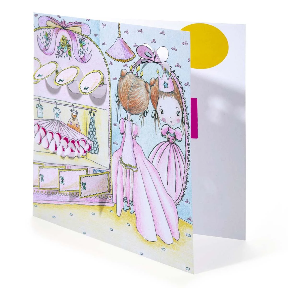 Djeco Ausmalbilder: Kleine Türen Djeco Ausmalbilder: Kleine Türen