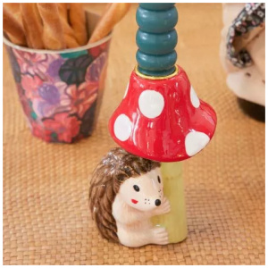 rice Keramik Kerzenhalter Igel