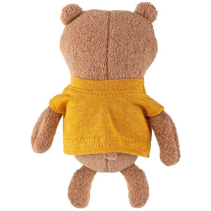 Sigikid  Mister O'Lui Kuscheltier Biberbär mini gelber Hoodie